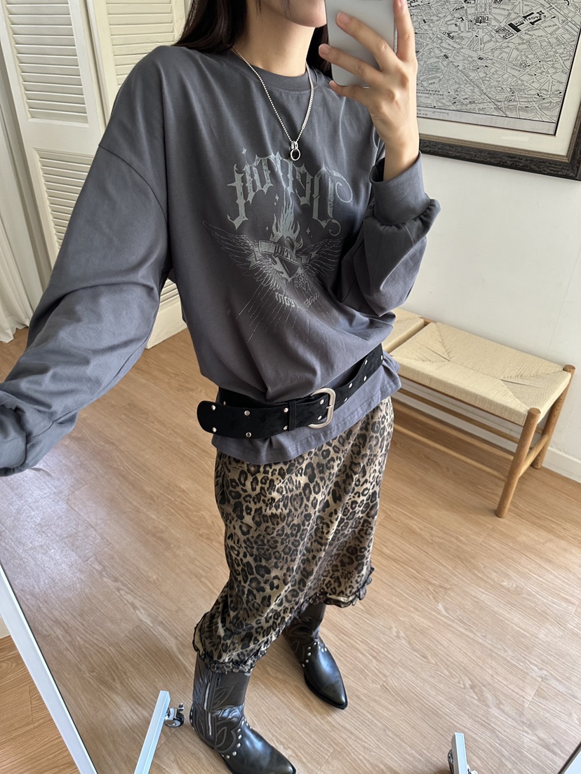 I MFACT韓國代購㊣女士新品職業推薦人氣時尚長袖T恤含腰包I MFACT長袖T恤