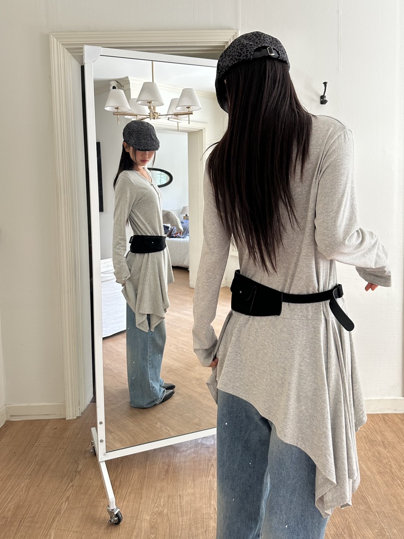 I MFACT韓國直郵㊣女士新款熱賣人氣時尚連衣裙不含腰帶短款I MFACT連衣裙