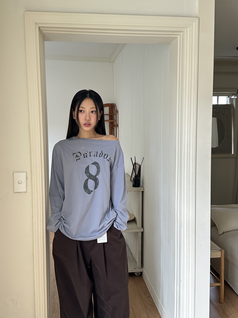 I MFACT東大門㊣直郵女裝新款職業時尚熱賣休閑推薦長袖T恤I MFACT長袖T恤