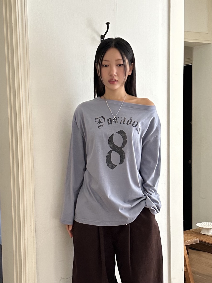 I MFACT東大門㊣直郵女裝新款職業時尚熱賣休閑推薦長袖T恤I MFACT長袖T恤圖色3