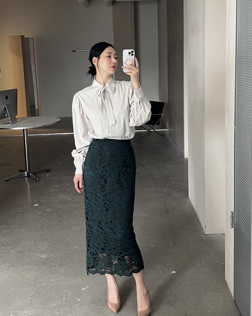 VERNI韓國直郵㊣女士新品25秋夏休閑熱賣時尚推薦職業人氣長裙VERNI長裙