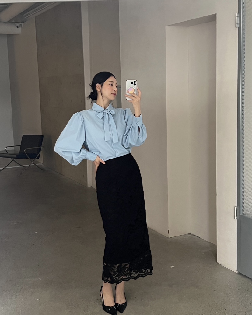 VERNI韓國直郵㊣女士新品25秋夏休閑熱賣時尚推薦職業人氣長裙VERNI長裙