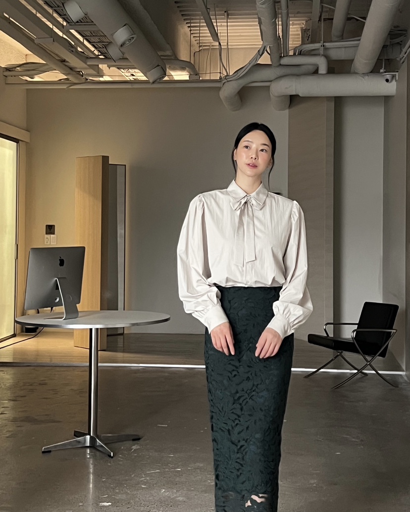 VERNI韓國直郵㊣女士新品25秋夏休閑熱賣時尚推薦職業人氣長裙VERNI長裙