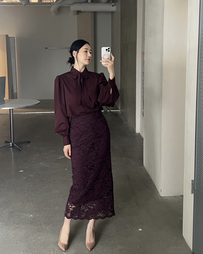 VERNI韓國直郵㊣女士新品25秋夏休閑熱賣時尚推薦職業人氣長裙VERNI長裙