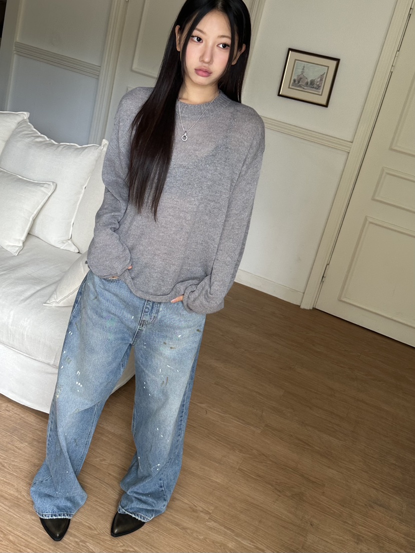 I MFACT東大門㊣實拍女裝新品真品推薦人氣25秋夏熱賣針織衫I MFACT針織衫