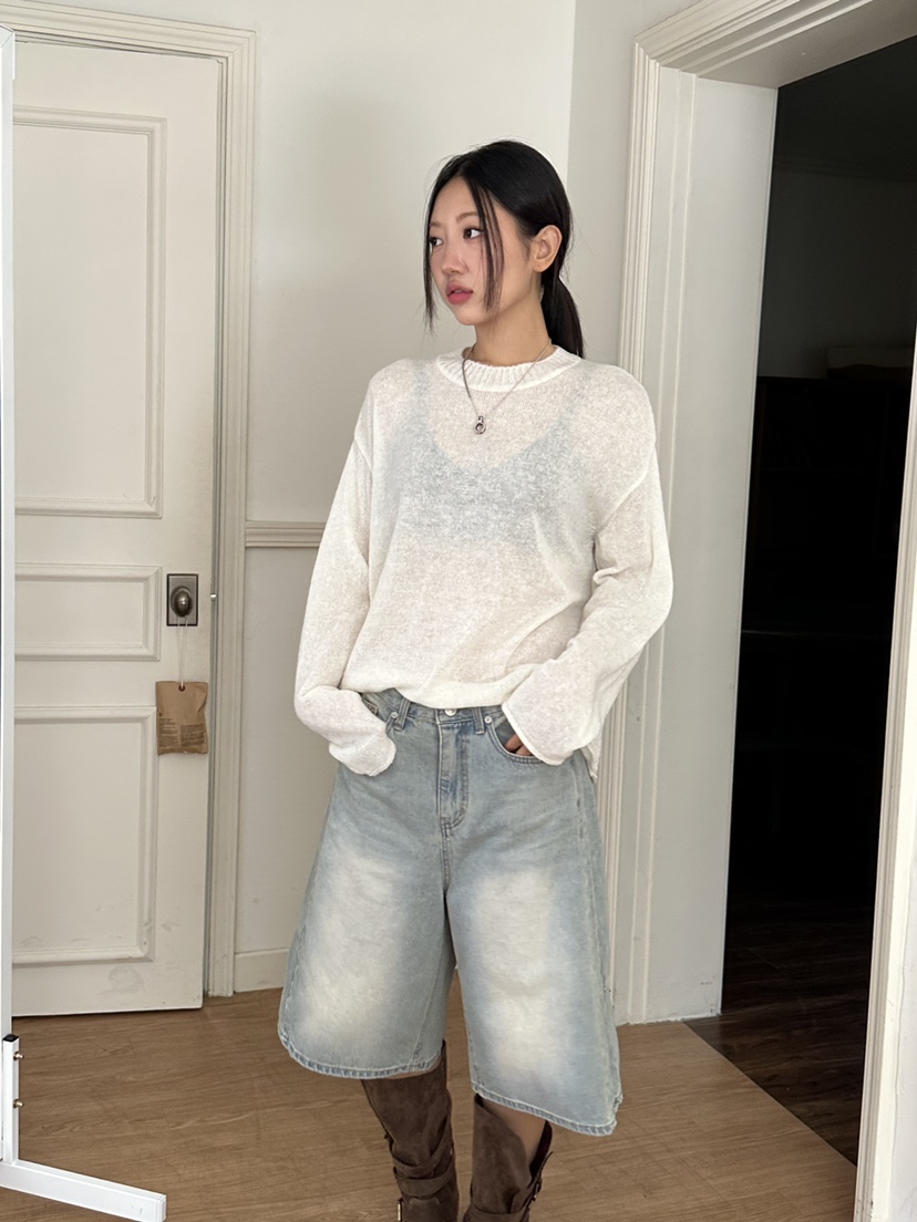 I MFACT東大門㊣實拍女裝新品真品推薦人氣25秋夏熱賣針織衫I MFACT針織衫