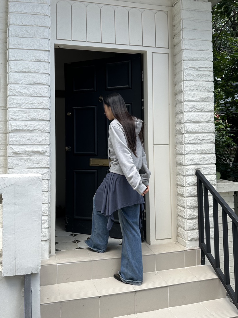 I MFACT東大門㊣直郵女裝新品休閑職業熱賣推薦25秋夏衛衣拉鏈I MFACT衛衣