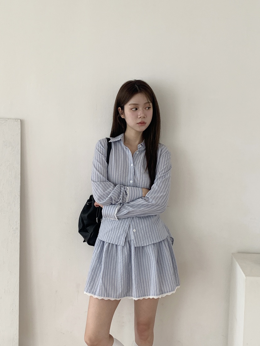 RE:OPENING韓國直郵㊣女裝新款真品休閑熱賣人氣時尚25秋夏裙褲RE:OPENING裙褲