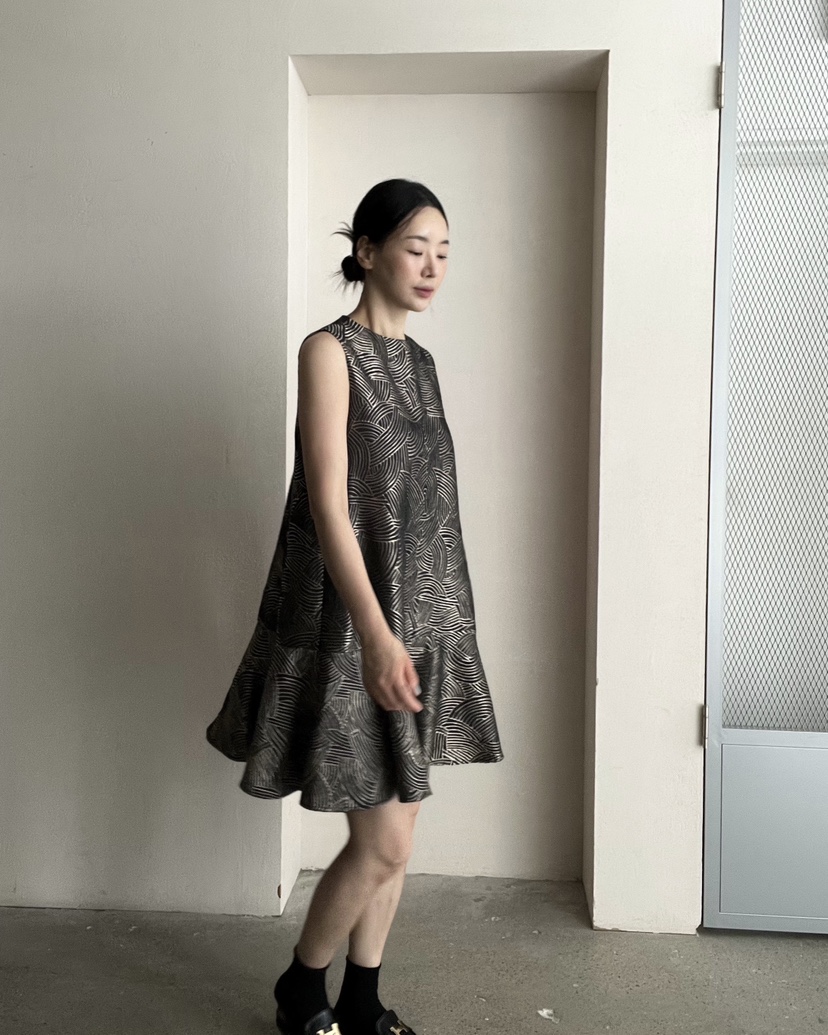 VERNI東大門㊣代購女裝新款熱賣時尚人氣25秋夏休閑真品連衣裙VERNI連衣裙