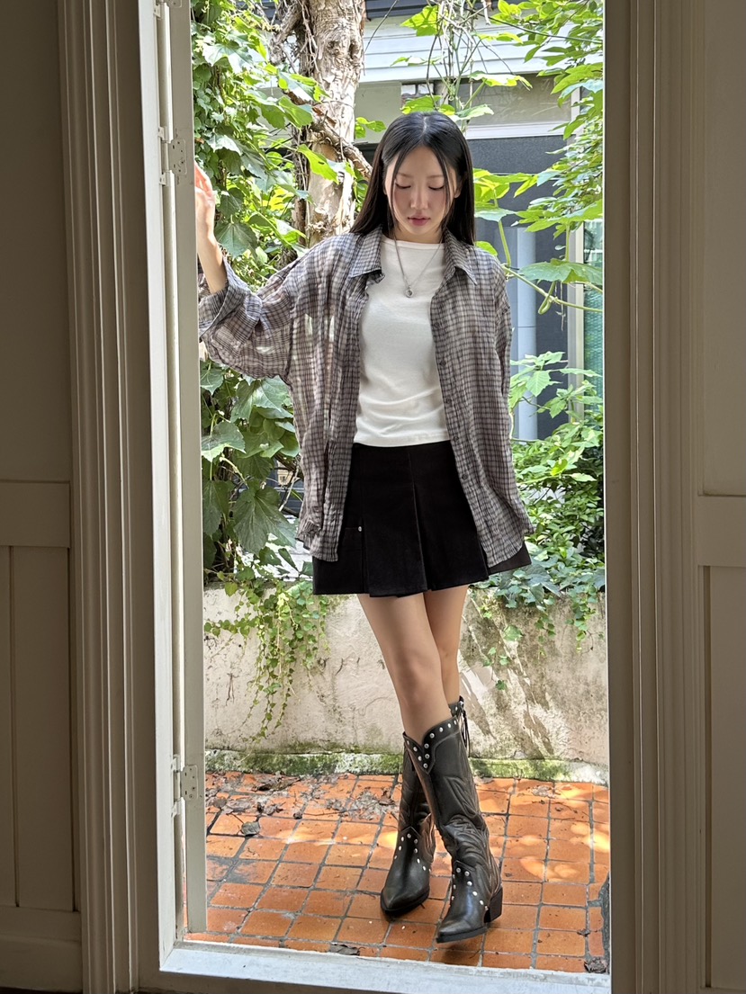 I MFACT東大門㊣代購女裝新款時尚熱賣職業襯衫蕾絲衫透視I MFACT襯衫/蕾絲衫
