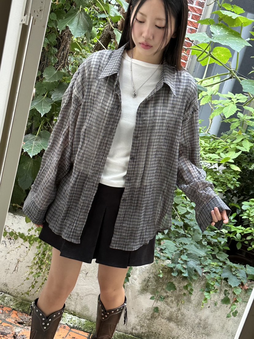 I MFACT東大門㊣代購女裝新款時尚熱賣職業襯衫蕾絲衫透視I MFACT襯衫/蕾絲衫