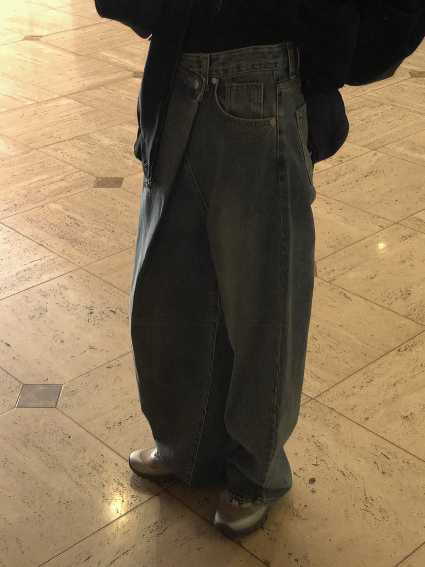 ONDO-P東大門㊣代購女裝新品人氣熱賣休閑推薦時尚真品牛仔褲ONDO-P牛仔褲