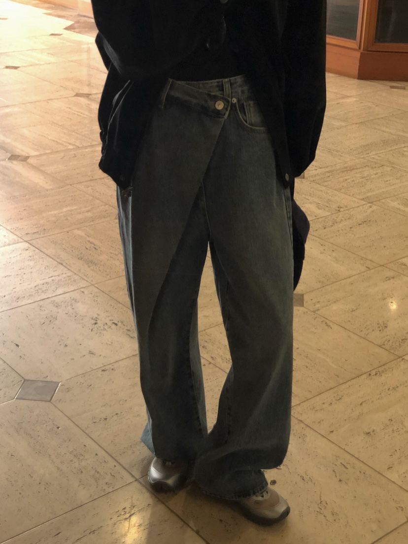 ONDO-P東大門㊣代購女裝新品人氣熱賣休閑推薦時尚真品牛仔褲ONDO-P牛仔褲