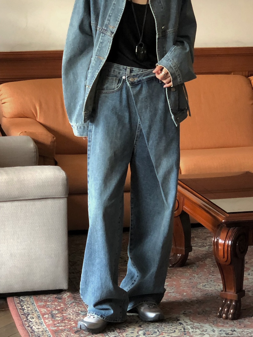ONDO-P東大門㊣代購女裝新品人氣熱賣休閑推薦時尚真品牛仔褲ONDO-P牛仔褲