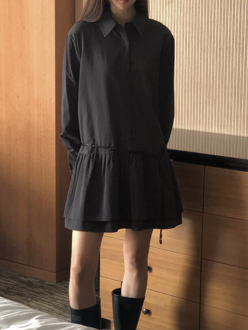 ONDO-P韓國直郵㊣女裝新款25秋夏人氣推薦真品職業熱賣連衣裙ONDO-P連衣裙