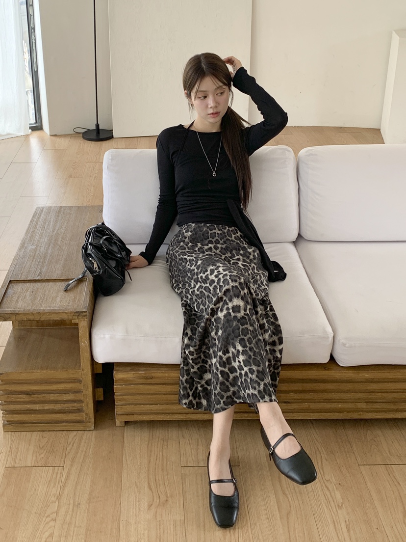 RE:OPENING韓國代購㊣女士新品推薦25秋夏休閑職業時尚長裙RE:OPENING長裙