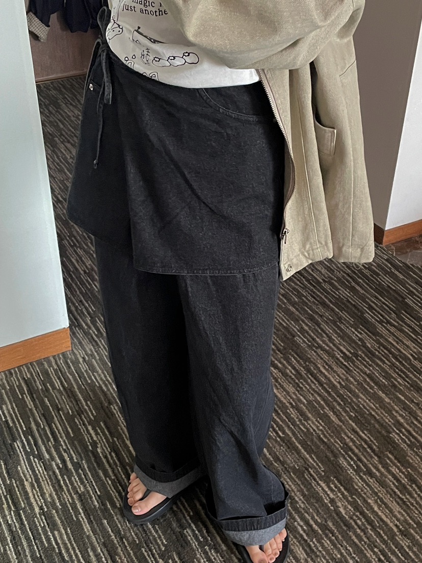 ONDO-P東大門㊣代購女士新款熱賣真品人氣推薦休閑職業裙褲ONDO-P裙褲圖色2