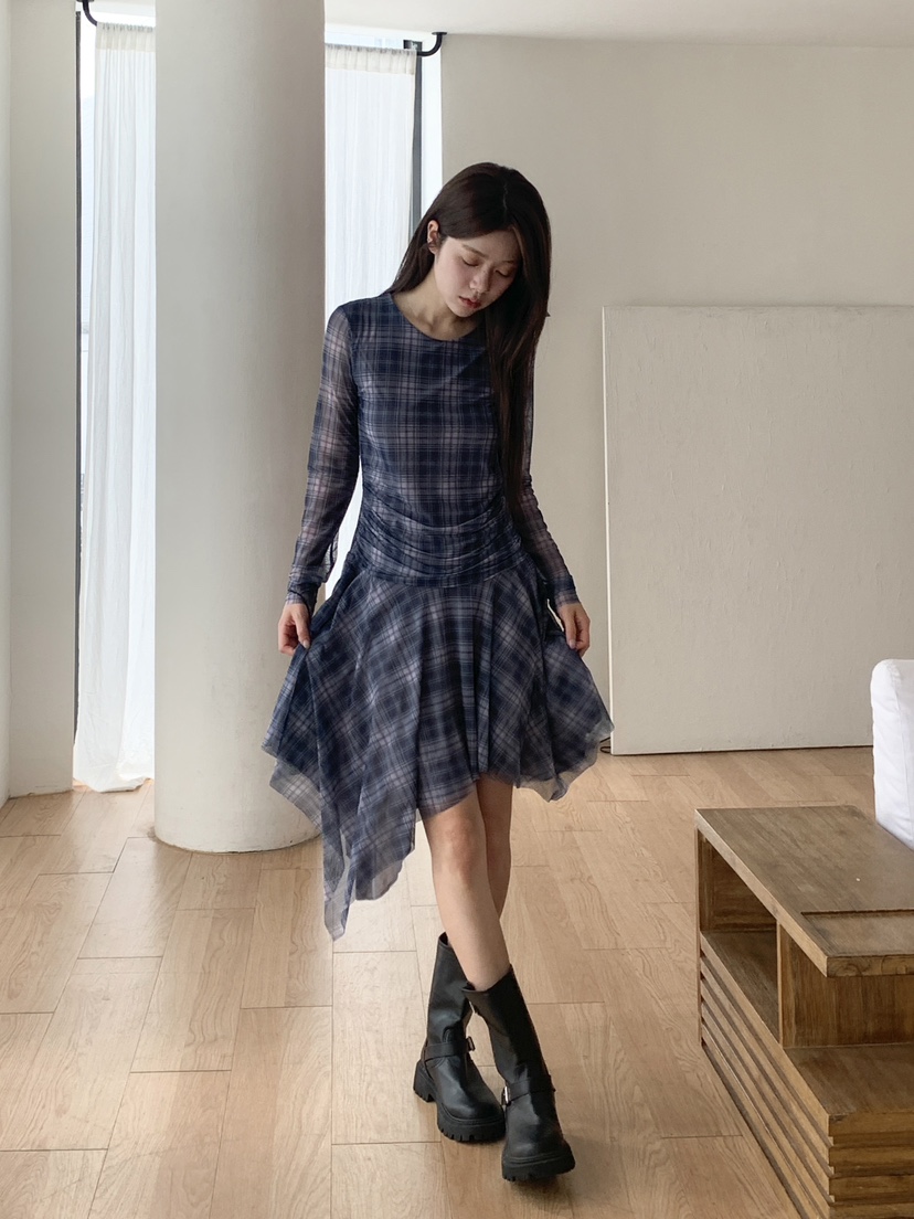 RE:OPENING東大門㊣直郵女裝新品25秋夏休閑時尚職業連衣裙RE:OPENING連衣裙