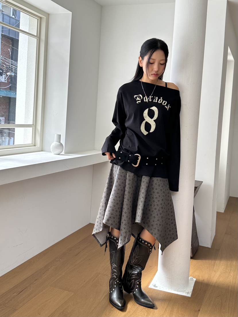I MFACT東大門㊣直郵女裝新款熱賣25秋夏時尚半身裙中短裙I MFACT半身裙/中短裙