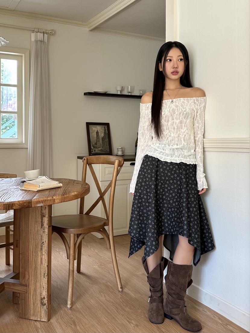 I MFACT東大門㊣直郵女裝新款熱賣25秋夏時尚半身裙中短裙I MFACT半身裙/中短裙