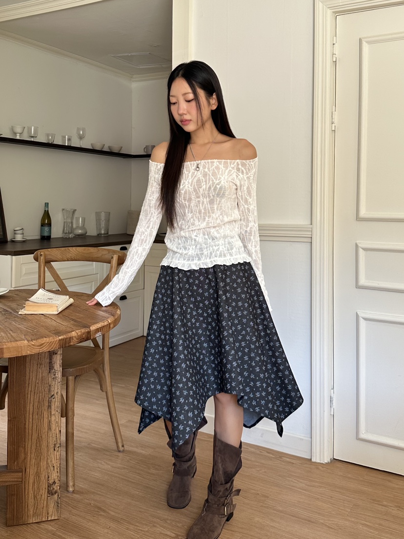 I MFACT東大門㊣直郵女裝新款熱賣25秋夏時尚半身裙中短裙I MFACT半身裙/中短裙
