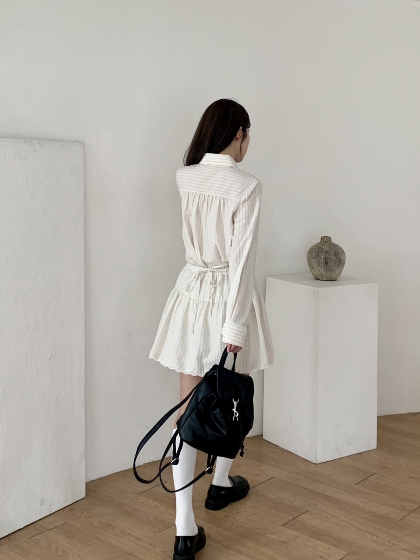 RE:OPENING韓國代購㊣女裝新品熱賣25秋夏時尚職業襯衫蕾絲衫RE:OPENING襯衫/蕾絲衫