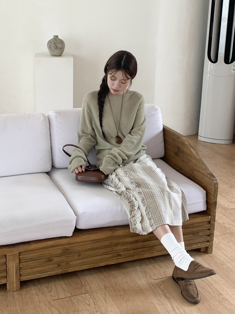 RE:OPENING東大門㊣實拍女士新款職業人氣熱賣半身裙中短裙RE:OPENING半身裙/中短裙