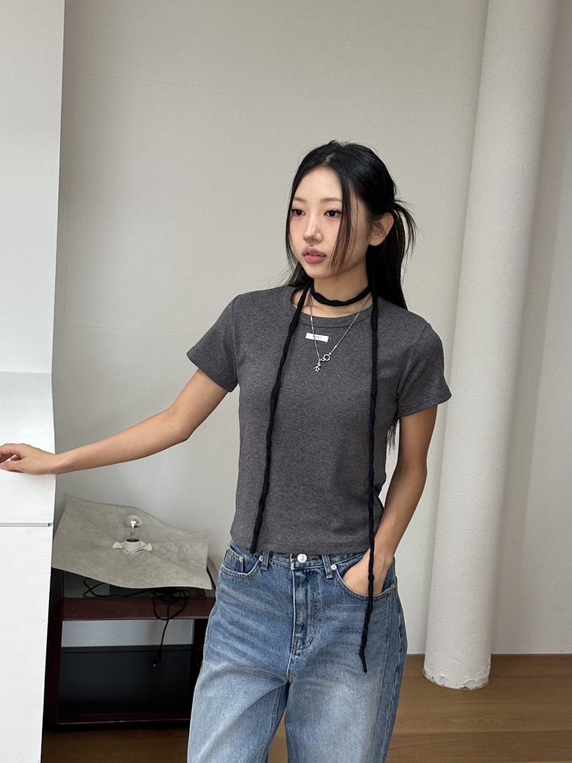 I MFACT韓國代購㊣女士新款時尚推薦熱賣真品休閑25秋夏T恤羊毛I MFACTT恤