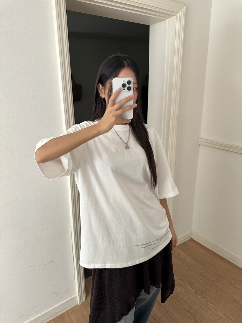 I MFACT韓國直郵㊣女裝新品25秋夏時尚人氣職業T恤不含內搭I MFACTT恤圖色3
