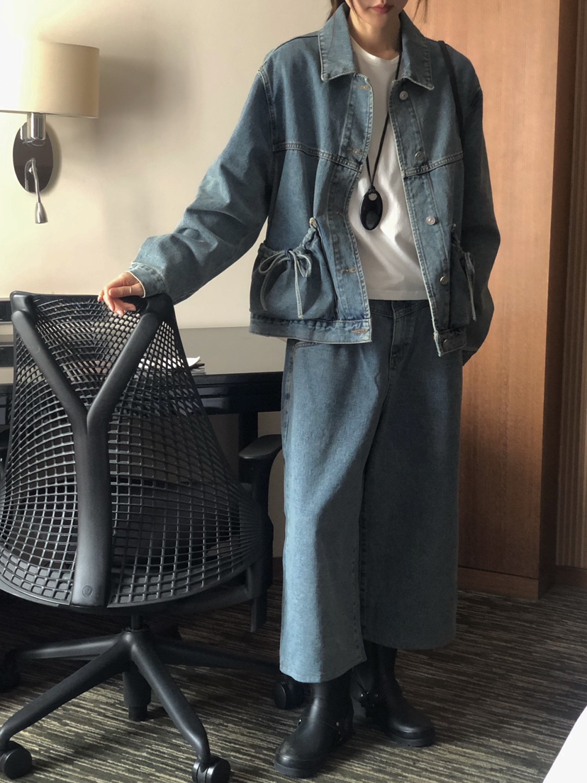 ONDO-P韓國直郵㊣女裝新款熱賣25秋夏推薦人氣時尚夾克蝴蝶結ONDO-P夾克