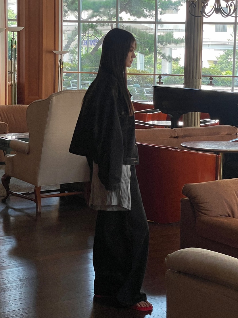 ONDO-P東大門㊣實拍女裝新款25秋夏人氣真品熱賣推薦牛仔褲ONDO-P牛仔褲