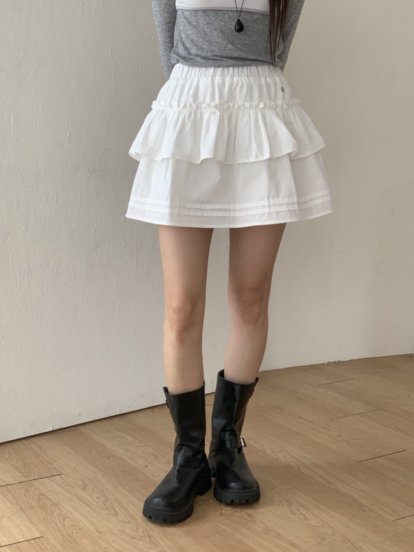 RE:OPENING韓國代購㊣女士新款推薦時尚25秋夏人氣休閑短裙RE:OPENING短裙
