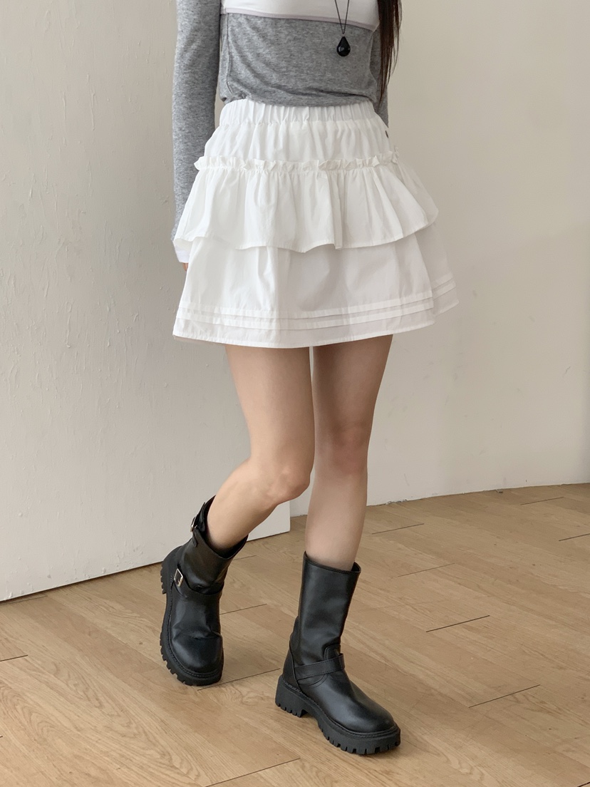 RE:OPENING韓國代購㊣女士新款推薦時尚25秋夏人氣休閑短裙RE:OPENING短裙