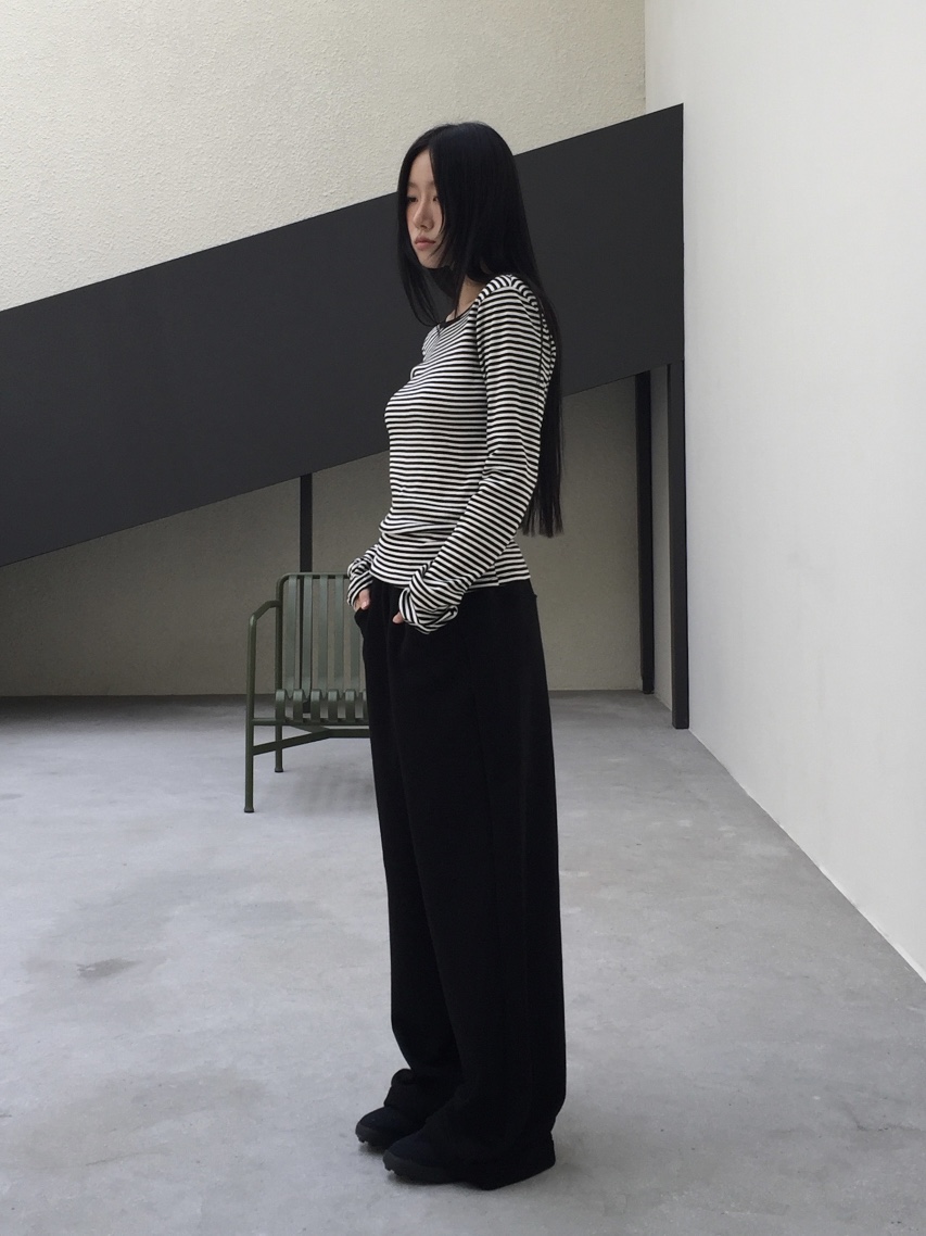 LOVE MOMENT東大門㊣直郵女裝新款時尚熱賣真品25秋夏休閑褲VEGETABLE休閑褲