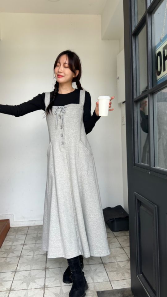 HEY/TO SEWING韓國代購㊣女士新品時尚熱賣推薦職業連衣裙BY HEY/TO SEWING連衣裙