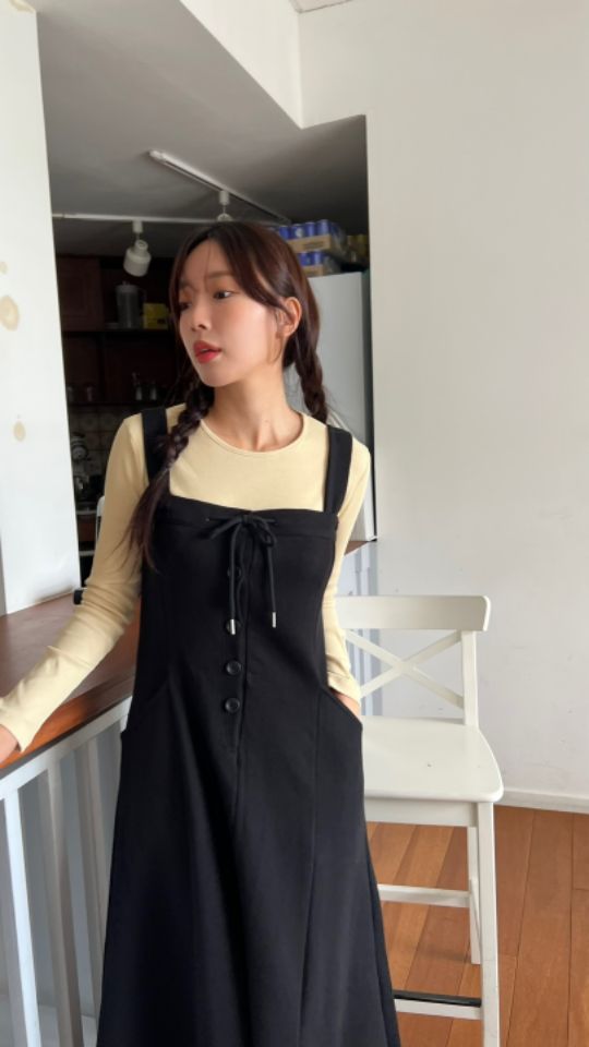 HEY/TO SEWING韓國代購㊣女士新品時尚熱賣推薦職業連衣裙BY HEY/TO SEWING連衣裙