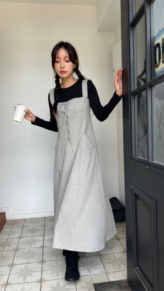 HEY/TO SEWING韓國代購㊣女士新品時尚熱賣推薦職業連衣裙BY HEY/TO SEWING連衣裙