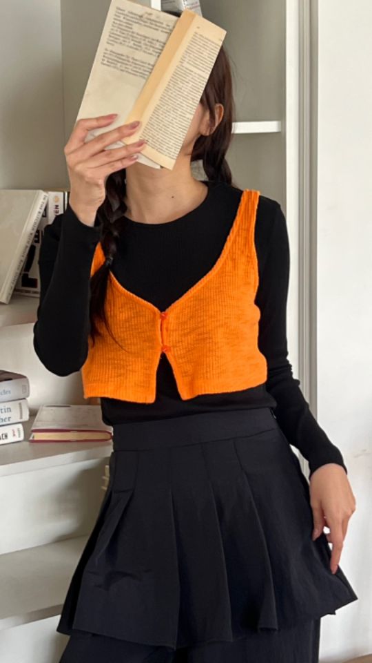 HEY/TO SEWING韓國代購㊣女士新款職業推薦時尚真品吊帶背心BY HEY/TO SEWING吊帶/背心