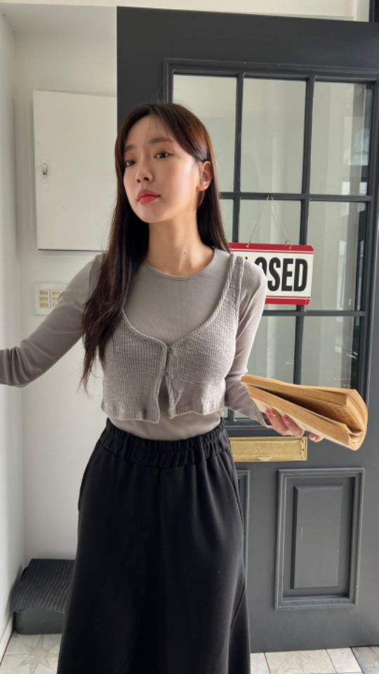 HEY/TO SEWING韓國代購㊣女士新款職業推薦時尚真品吊帶背心BY HEY/TO SEWING吊帶/背心