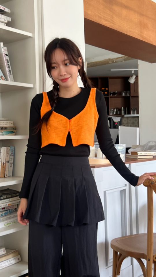 HEY/TO SEWING韓國代購㊣女士新款職業推薦時尚真品吊帶背心BY HEY/TO SEWING吊帶/背心