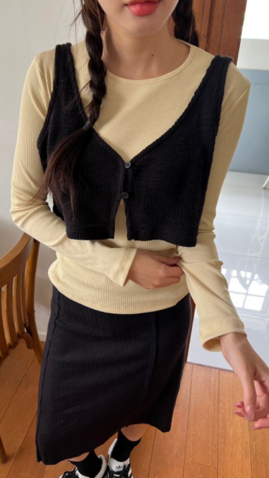 HEY/TO SEWING韓國代購㊣女士新款職業推薦時尚真品吊帶背心BY HEY/TO SEWING吊帶/背心