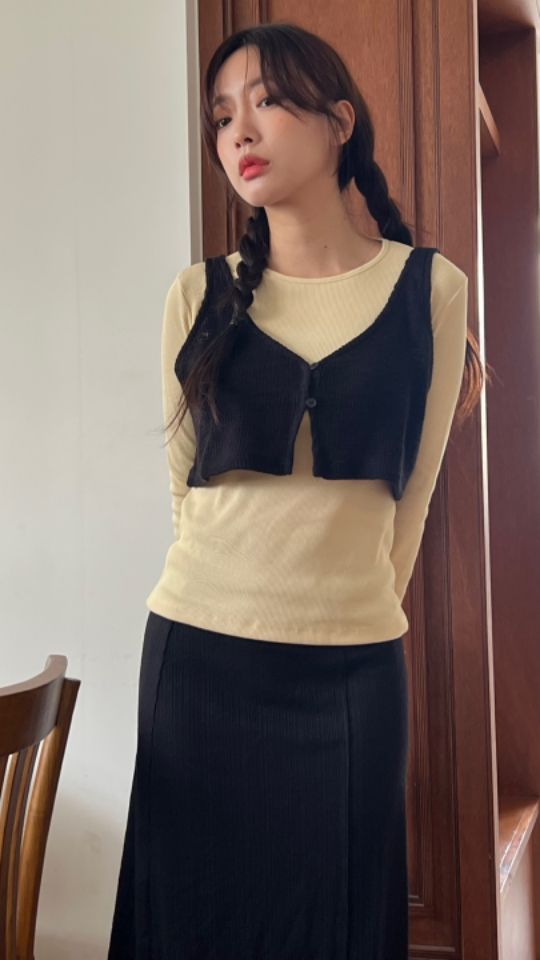 HEY/TO SEWING韓國代購㊣女士新款職業推薦時尚真品吊帶背心BY HEY/TO SEWING吊帶/背心
