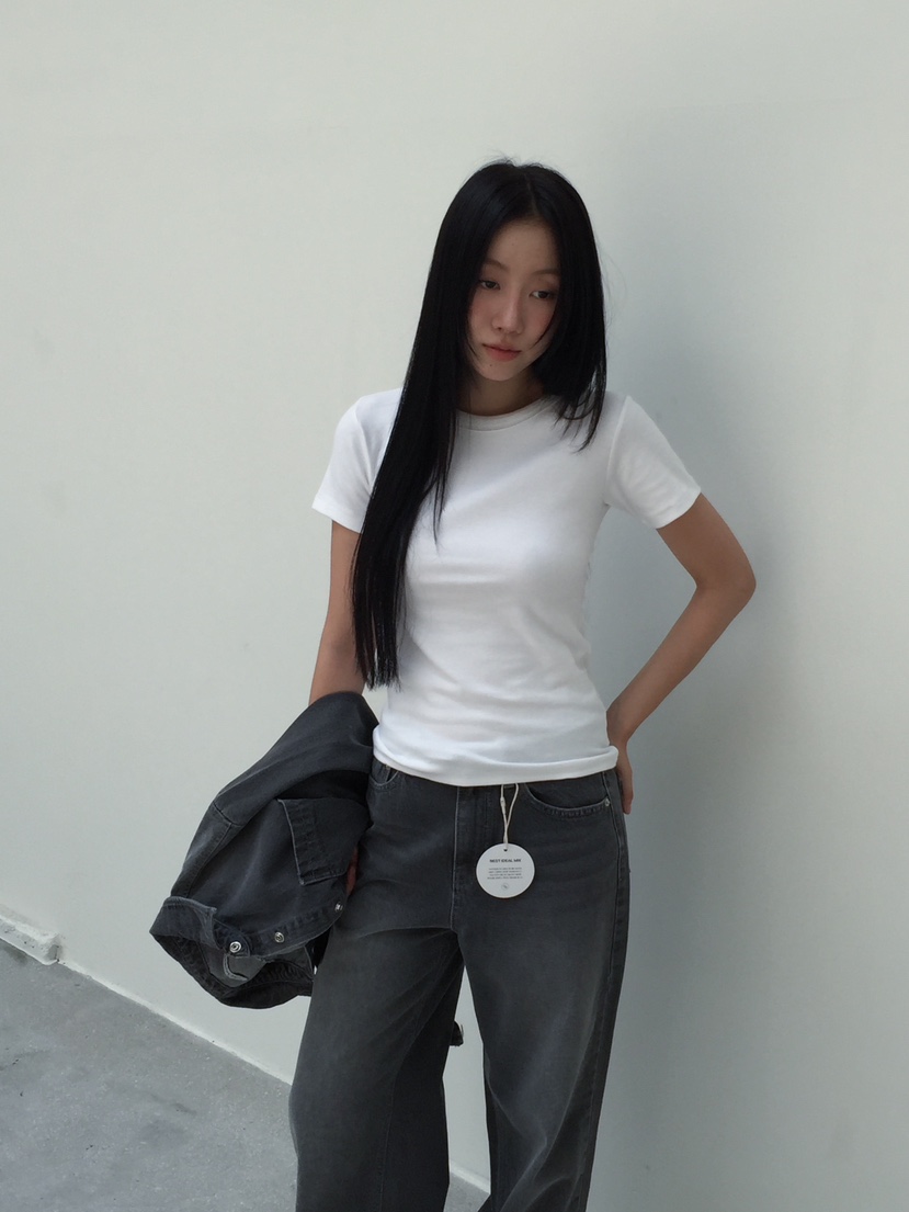 LOVE MOMENT東大門㊣實拍女裝新款25秋夏真品人氣時尚熱賣T恤VEGETABLET恤