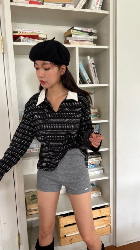 HEY/TO SEWING韓國直郵㊣女士新款時尚熱賣推薦職業長袖T恤BY HEY/TO SEWING長袖T恤