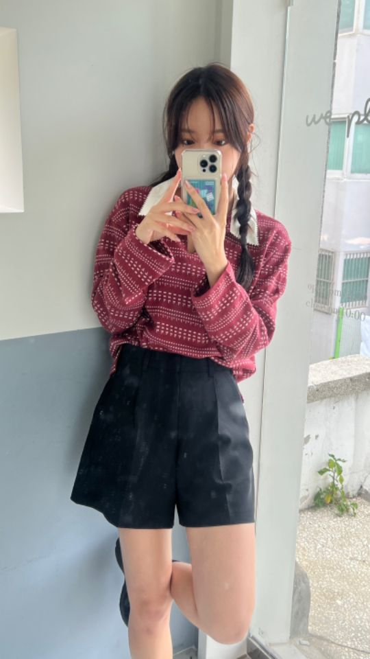 HEY/TO SEWING韓國直郵㊣女士新款時尚熱賣推薦職業長袖T恤BY HEY/TO SEWING長袖T恤