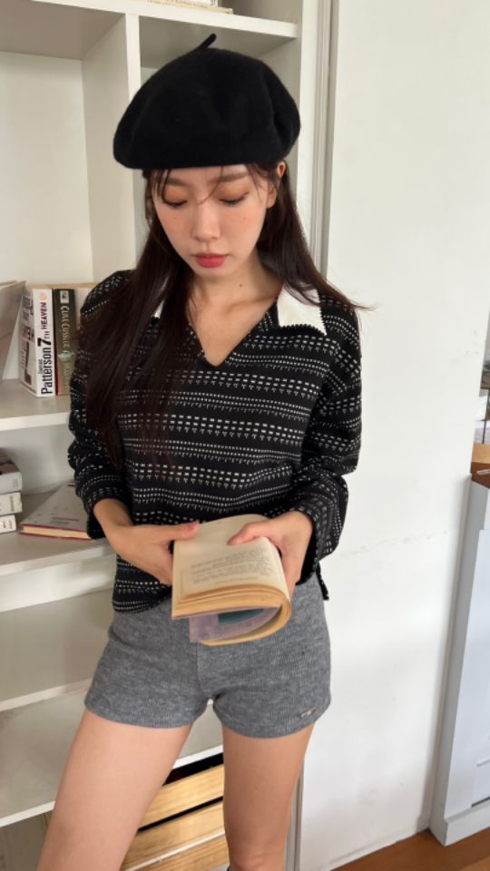 HEY/TO SEWING韓國直郵㊣女士新款時尚熱賣推薦職業長袖T恤BY HEY/TO SEWING長袖T恤