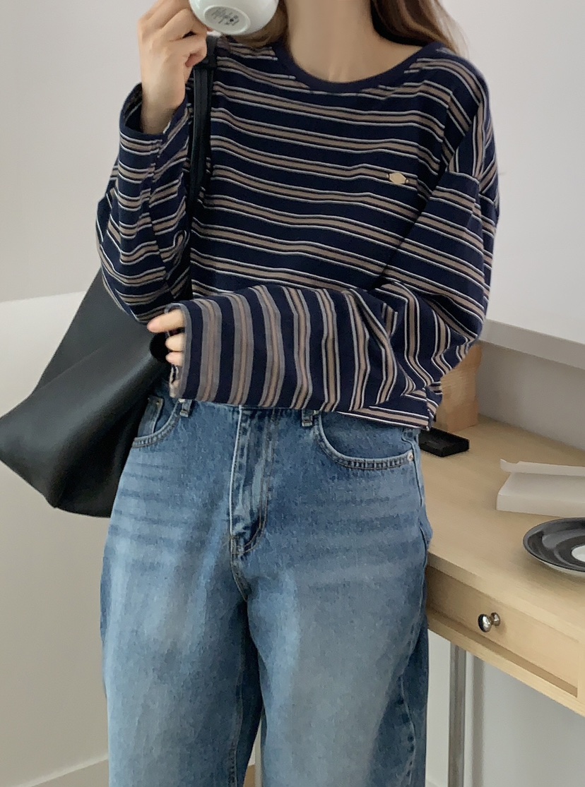 FORMSTUDIO東大門㊣直郵女士新款時尚職業推薦25秋夏長袖T恤FORMSTUDIO長袖T恤