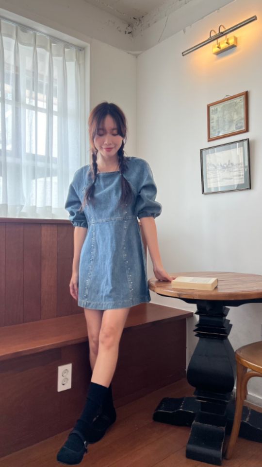 HEY/TO SEWING東大門㊣代購女士新款人氣時尚推薦熱賣連衣裙BY HEY/TO SEWING連衣裙