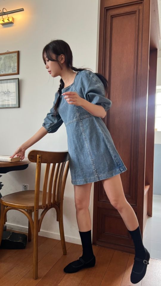 HEY/TO SEWING東大門㊣代購女士新款人氣時尚推薦熱賣連衣裙BY HEY/TO SEWING連衣裙
