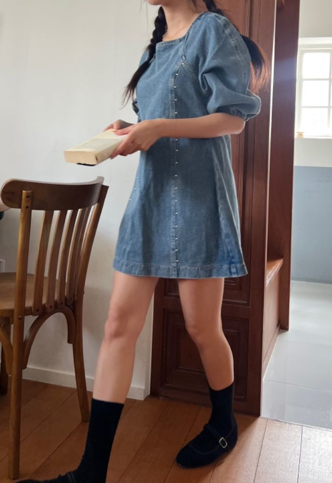 HEY/TO SEWING東大門㊣代購女士新款人氣時尚推薦熱賣連衣裙BY HEY/TO SEWING連衣裙
